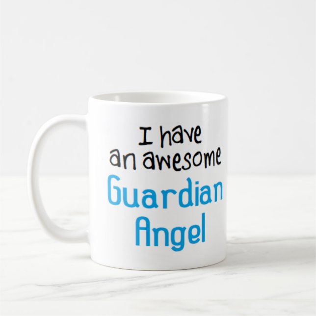 angel guardian have awesome coffee mug (Left)