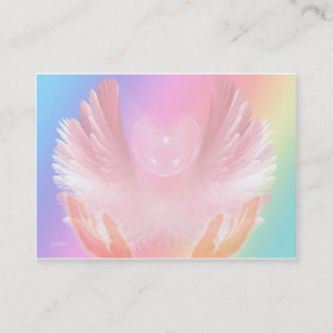 Angel Healing Light Business Card