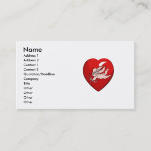 angel heart business card