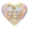 Angel Heart Pray God Bless You Watercolor Stickers