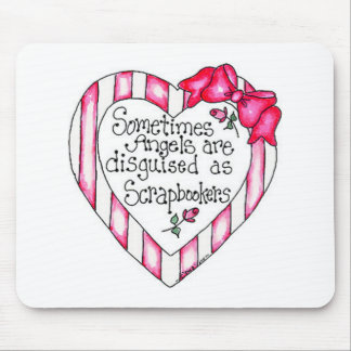Angel Heart Scrapbooker Mouse Pad