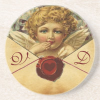 ANGEL HEART WAX SEAL PARCHMENT Monogram