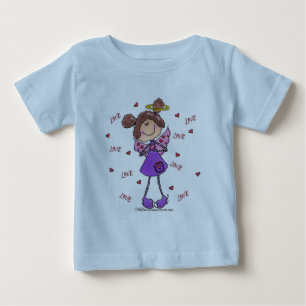 Angel Hearts Baby T-Shirt