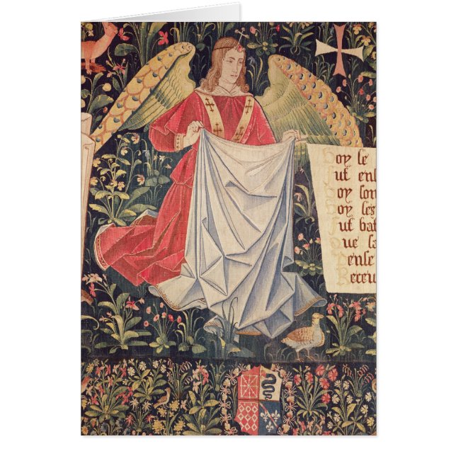 Angel holding the shroud (Front)