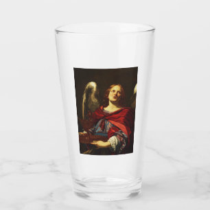 Angel Holding the Vessel and Towel Glass