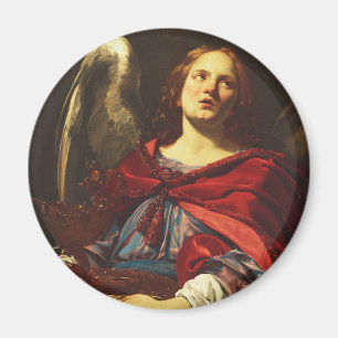 Angel Holding the Vessel and Towel Magnet