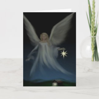 Angel Holiday Card