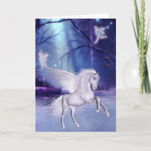 Angel Horse Card Fantasy