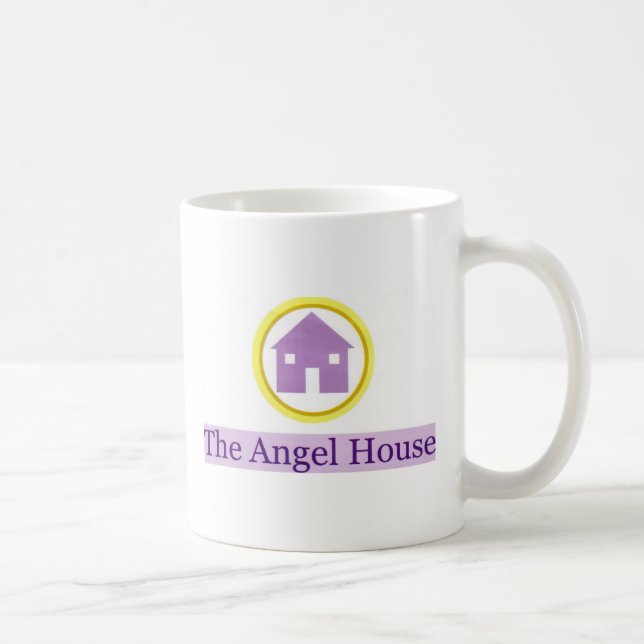 angel house logo coffee mug (Right)