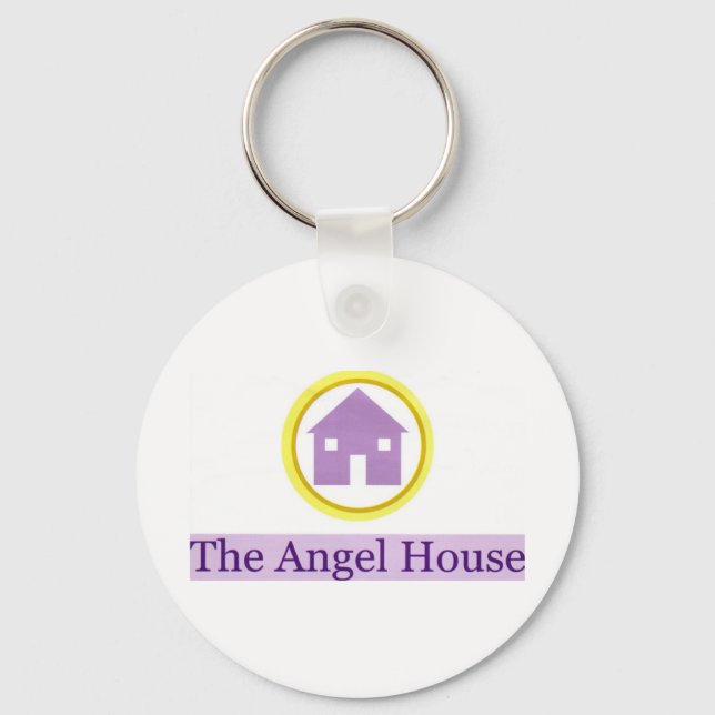angel house logo key ring (Front)