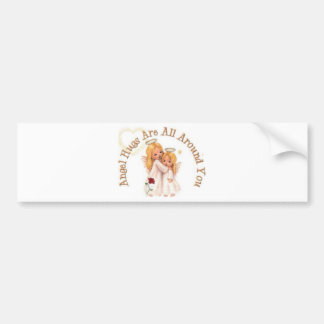 Angel Hugs Bumper Sticker