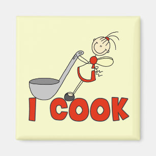 Angel I Cook T-shirts and Gifts Magnet