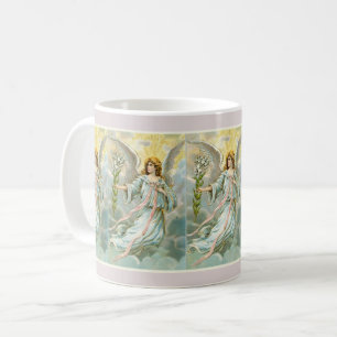 Angel In Blue Coffee Mug