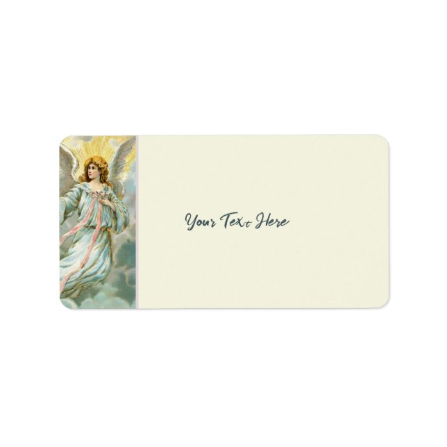 Angel In Blue Label (Front)