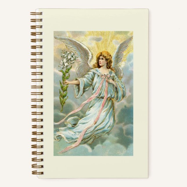 Angel In Blue Notebook (Front)