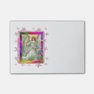 Angel In Blue Post-it Notes