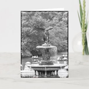 Angel in Central Park Card