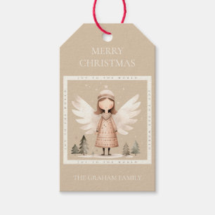 Angel In Forest Gift Tag