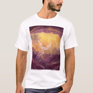 Angel in Mauve Clouds T-Shirt