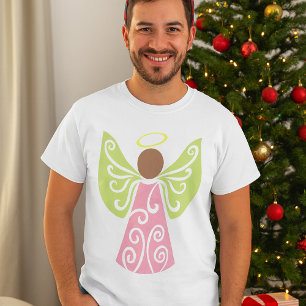 Angel In Pink Mens T-Shirt