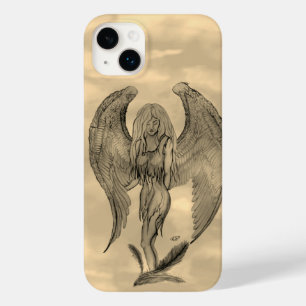 Angel in Tattoo Style Case-Mate iPhone 14 Plus Case