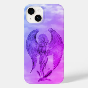 Angel in Tattoo Style Case-Mate iPhone 14 Case