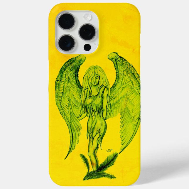 Angel in Tattoo Style Case-Mate iPhone Case (Back)