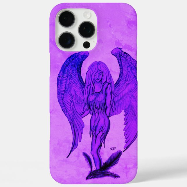Angel in Tattoo Style Case-Mate iPhone Case (Back)