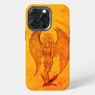 Angel in Tattoo Style iPhone 13 Pro Case