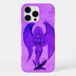 Angel in Tattoo Style iPhone 16 Pro Max Case