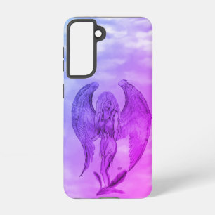 Angel in Tattoo Style Samsung Galaxy Case