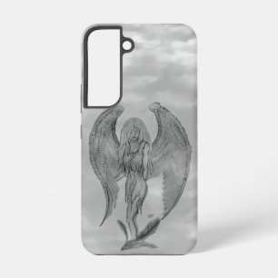 Angel in Tattoo Style Samsung Galaxy Case