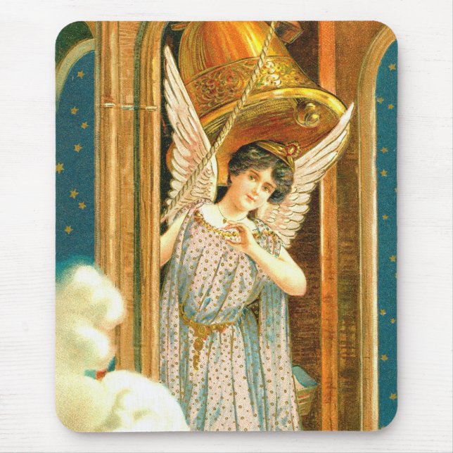 Angel in the belfry mouse pad (Front)
