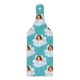 Angel in the Clouds 2-CUTTING BOARD PADDLE