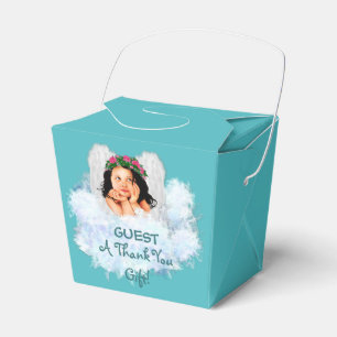 ANGEL IN THE CLOUDS 2, PARTY FAVOR BOX,take out Favour Box