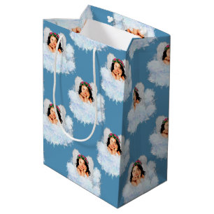 Angel in the Clouds 3-Blue-GIFT BAG m