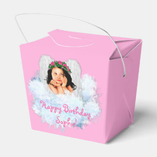 ANGEL IN THE CLOUDS 6, PARTY FAVOR BOX,take out Favour Box