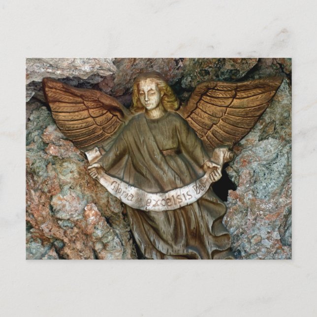 Angel in the Grotto Postcard (Front)