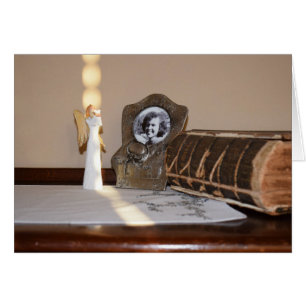 Angel in the Light Greeting Card