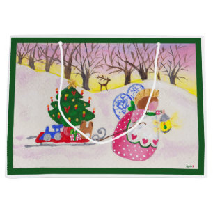 Angel in Woods gift bag