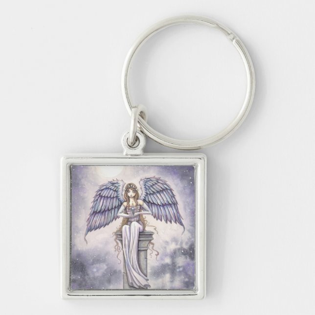 Angel Keychain by Molly Harrison Fantasy Art (Front)