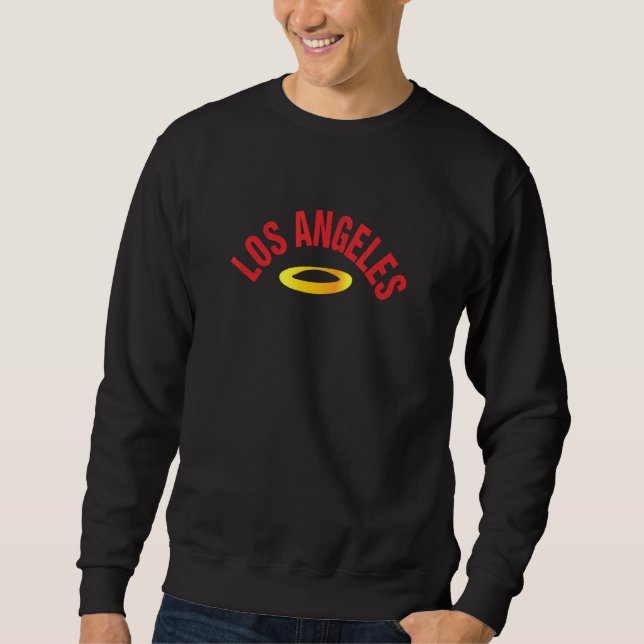 Angel La Halo Los Angeles La Classic Pro Sports Fa Sweatshirt (Front)