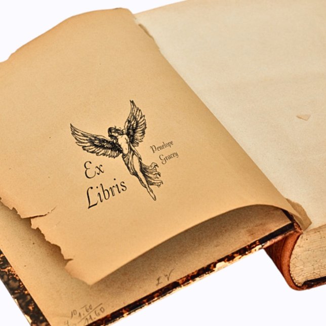  Angel Line Drawing Rubber Stamp (Creator Uploaded)