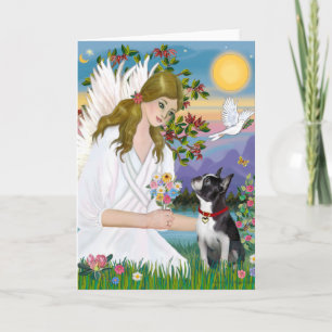 Angel Love (card) - Boston Terrier 3 Card