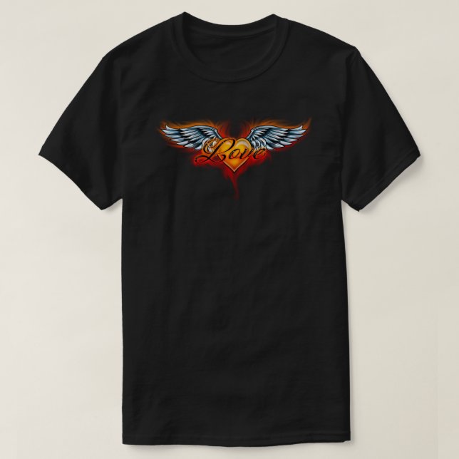 Angel Love T-Shirt (Design Front)