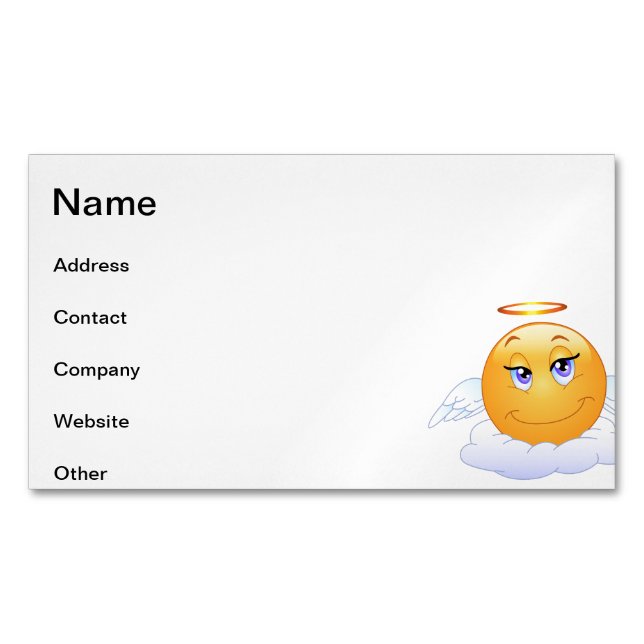 Angel Magnetic Business Card (Front)