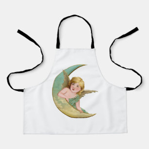 Angel Moon Painting Apron