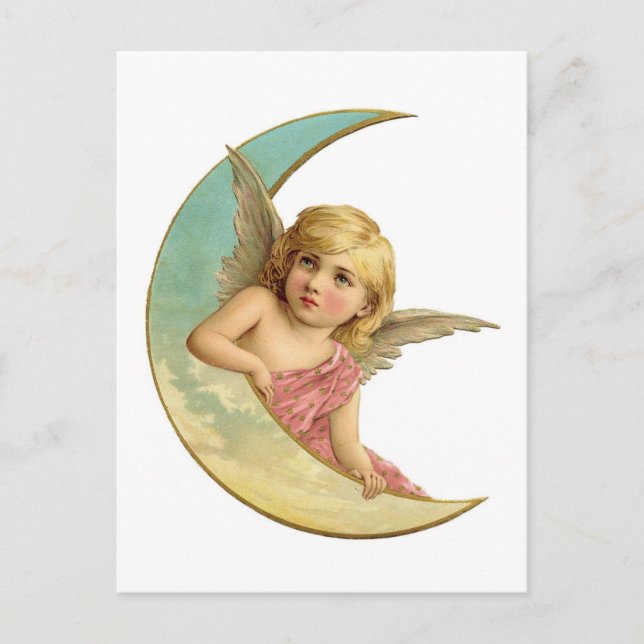 Angel Moon Postcard (Front)