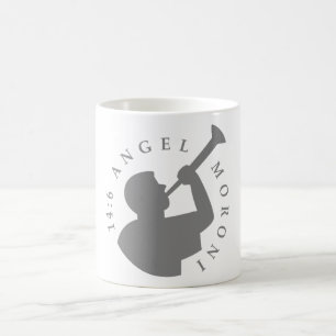 Angel Moroni Mug Grey