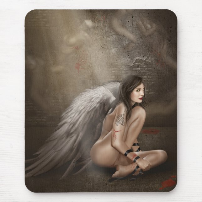 Angel Mouse Pad (Front)